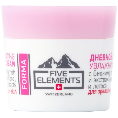 Five Elements Forma Hydrating Day Cream Дневной увлажняющий крем для лица, 50 мл