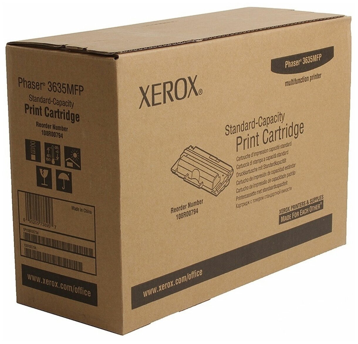 Xerox 108R00794 картридж черный (6000 стр.)