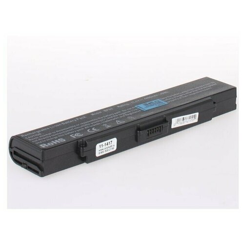 Аккумуляторная батарея Anybatt 11-U2-1417 4400mAh для Sony VAIO VGN-FS315SR, VAIO PCG-6GJP, VAIO VGN-AR21SR, Vaio VGN-FS415MR, Vaio VGN-AR51MR, VAIO VGN-FE21SR, VAIO VGN-FS315MR, VAIO VGN-FE31HR, Vaio VGN-FE31ZR, Vaio VGN-FS215SR, Vaio VGN-FS