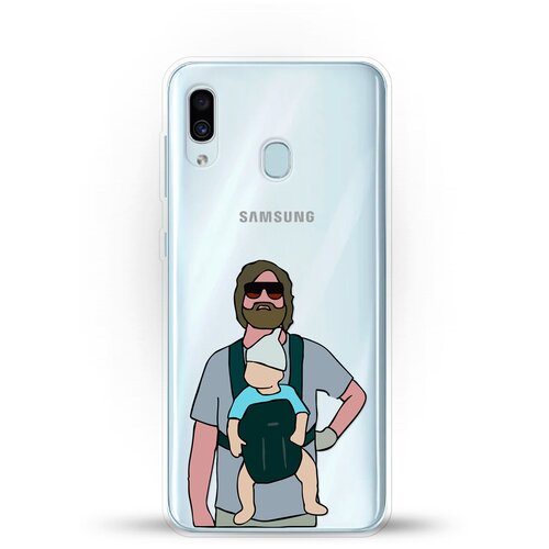 фото Силиконовый чехол алан на samsung galaxy a20 andy & paul