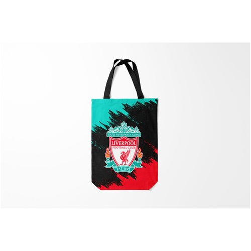 фото Сумка-шоппер / 31х42 см / футбол / liverpool ливерпуль burnettie