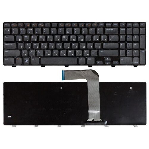 Клавиатура для ноутбука Dell Inspiron N5110 15R L702X черная клавиатура для dell n5110 mp 10k73su 442 nsk dy0sw m511r