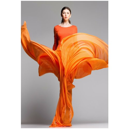 фото Постер на холсте красивое платье 60см. x 87см. твой постер