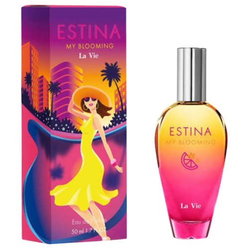 Dilis Parfum парфюмерная вода Estina My Blooming, 50 мл, 210 г парфюмерная вода dilis bijou blooming rose 18