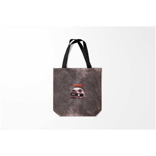 фото Сумка-шоппер / 40х40 см / геймерам / the binding of isaac голова z burnettie