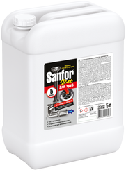 Sanfor гель для сложных засоров труб 5 минут, 5 кг