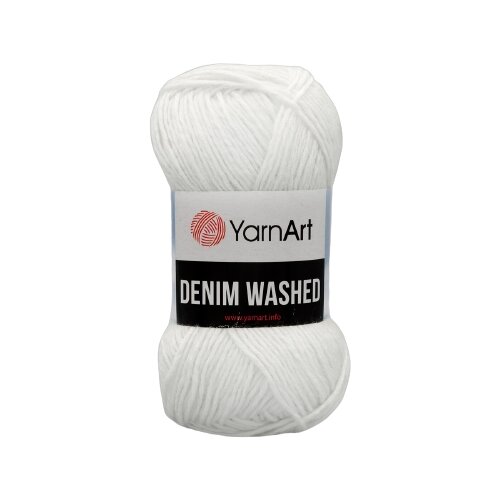 Пряжа YarnArt 'Denim Washed' 50гр 130м (70% хлопок, 30% акрил) (905 розовый), упак 10мотков