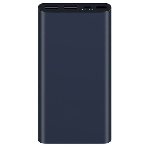 Внешний аккумулятор FaisON 2S, 10000 mAh, тёмный, синий аккумулятор внешний faison 10000 mah серый