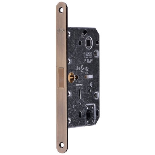 фото Замок agb mediana polaris wc (античная бронза) в06102.50.12 + ответная часть в02402.05.12