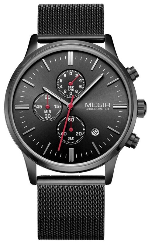 Наручные часы Megir, черный