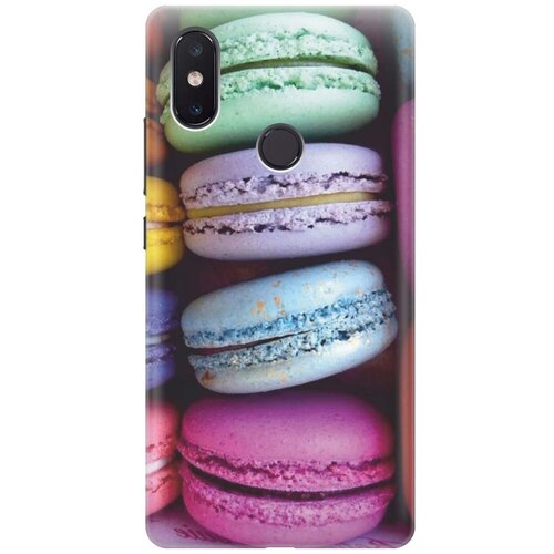 фото Силиконовый чехол на xiaomi mi 8 se / сяоми ми 8 се с принтом "макаруны" gosso