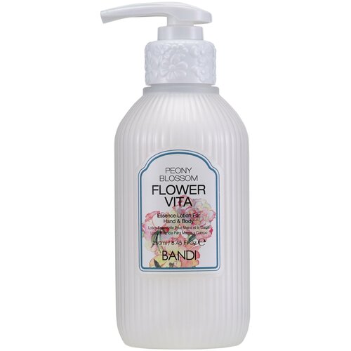 Лосьон для рук BANDI Flower Vita Essence Lotion, Peony Blossom, Пион, 250 мл