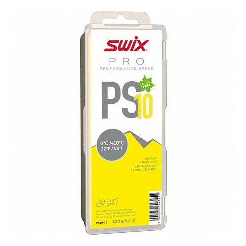 фото Парафин swix ps10 yellow, 180 г