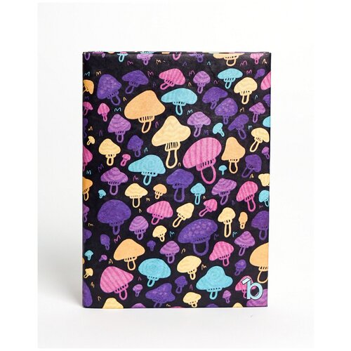 Обложка Bumaga для паспорта из эко-бумаги DuPont Tyvek Медузы, фиолетовый