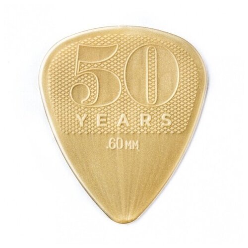 Dunlop 442P.60 50th Anniversary медиаторы 12 шт, нейлон, толщина 0,60 мм