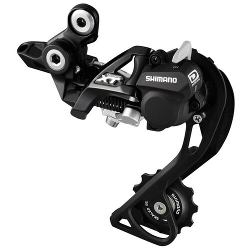 Переключатель задний SHIMANO XT, M786, SGS, 10 ск., черный, RD+