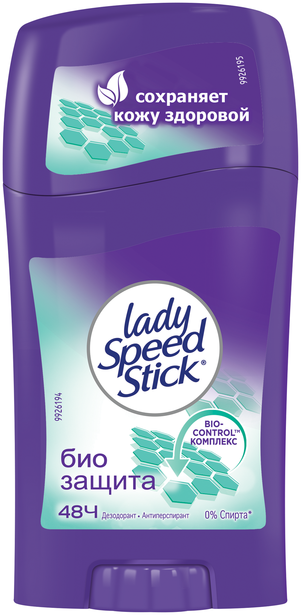 Lady Speed Stick Дезодорант-антиперспирант Био Защита, стик, 45 мл, 45 г