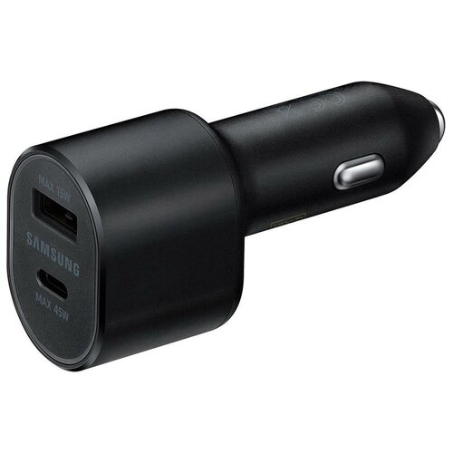 фото Автомобильное зарядное устройство samsung ep-l5300, кабель usb type-c, usb + usb type-c, черное