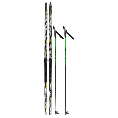 Комплект лыжный бренд ЦСТ 170/130 (+/-5 см), крепление SNS, цвета микс