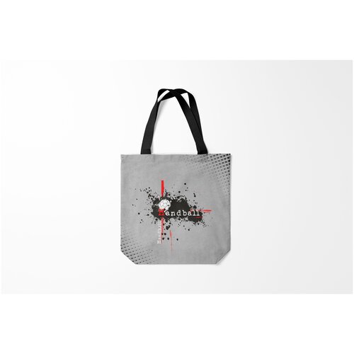 фото Сумка-шоппер / 40х40 см / разное спортивное / гандбол handball burnettie