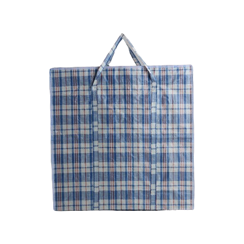 фото Сумка хозяйственная на молнии, 47 л, цвет синий нет бренда