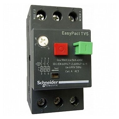 GZ1E16 автоматический выключатель 9-14A Schneider Electric - фото №2