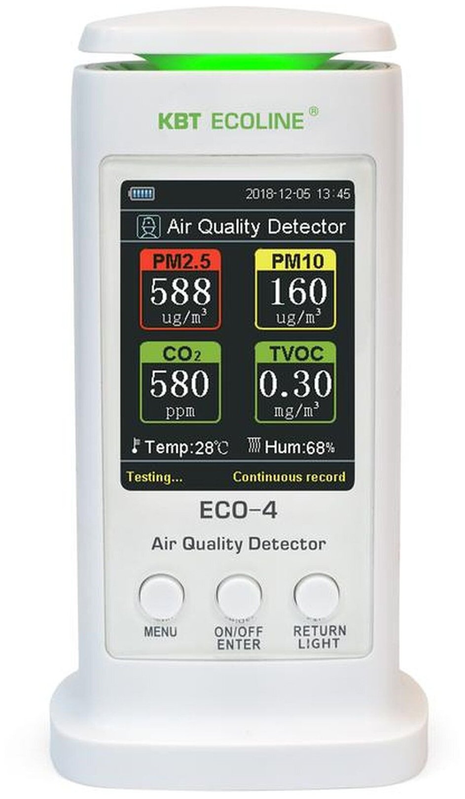 Анализатор воздуха КВТ Ecoline ECO-4 79141