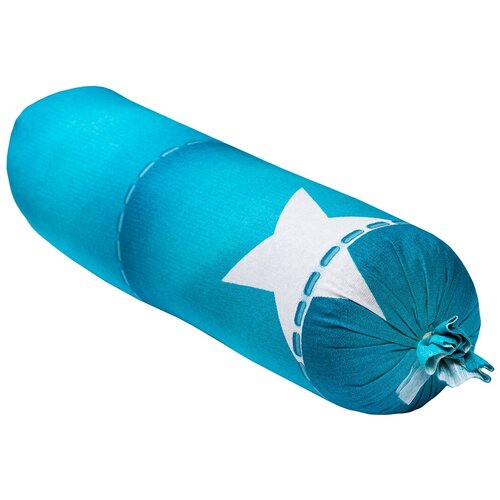 Травы Горного Крыма Валик для спины Антистресс/ Валик с лавандой и можжевельником/ Для йоги/ Для шеи/35х9 см