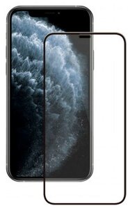 Фото Защитное стекло Deppa для iPhone 13 Mini 2,5D Full Glue 0.3mm Black (арт.62786)