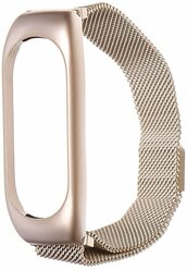 Aксессуар Ремешок Red Line для Xiaomi Mi Band 6 Milanese Loop Metal Antique Gold УТ000025197