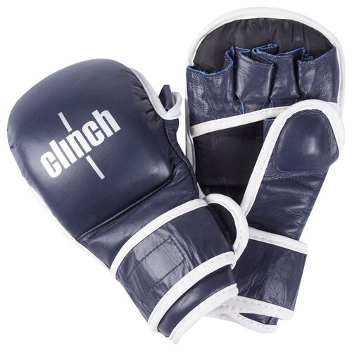 фото Перчатки для мма clinch union - синие, s