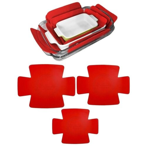 Belleville Kitchen Вкладыши для кухонной посуды хранения сковородок органайзеры разделители подставки прокладки вкладки салфетки держатели набор кухня