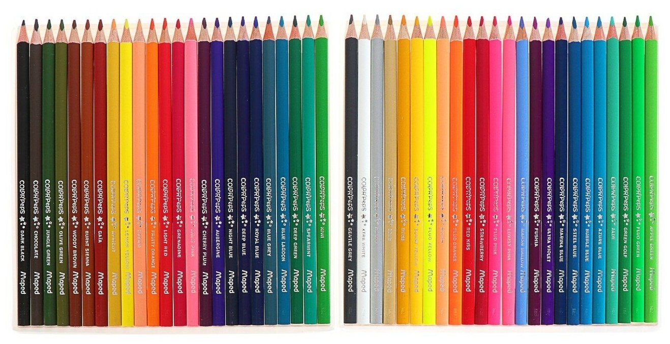 Карандаши цветные Maped Color peps Classic, 48 шт. (MP.832048) - фото №10
