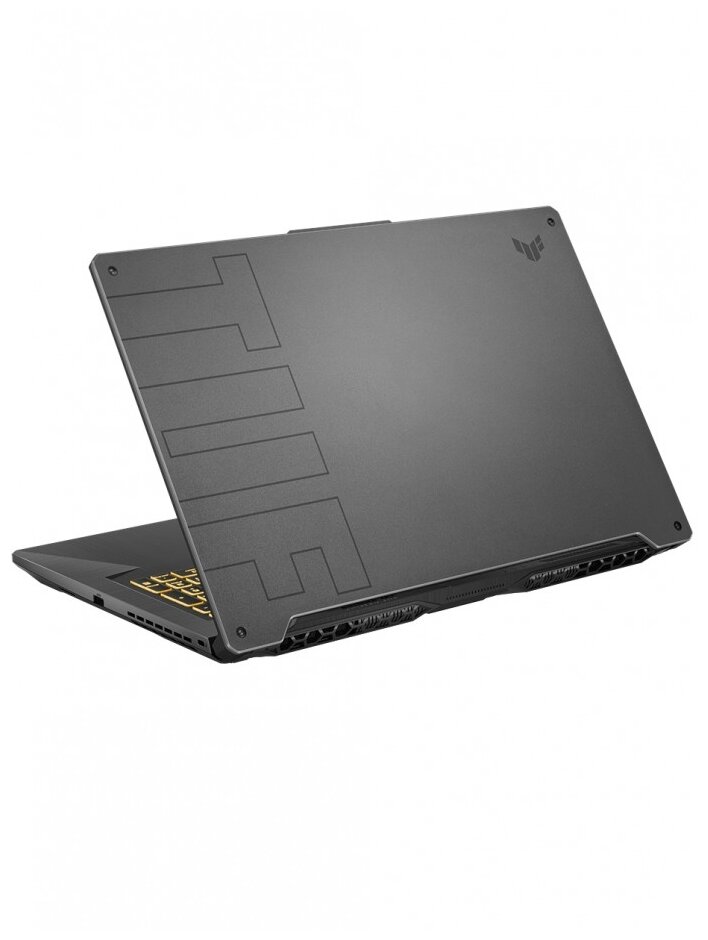 Ноутбук ASUS TUF Gaming F17 FX706HCB-HX111T 1920x1080 Intel Core i5 27 ГГц RAM 8 ГБ SSD 512 ГБ GeForce RTX 3050 Win10 Home 90NR0733-M02440 Eclipse Gray