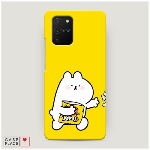фото Чехол пластиковый samsung galaxy a91 yummy bunny case place