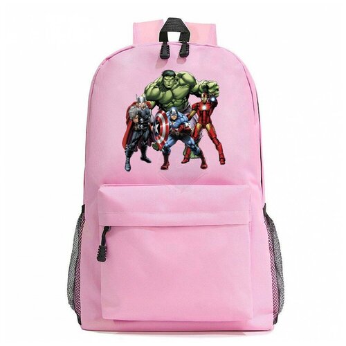 фото Рюкзак мстители (avengers) розовый №11 noname