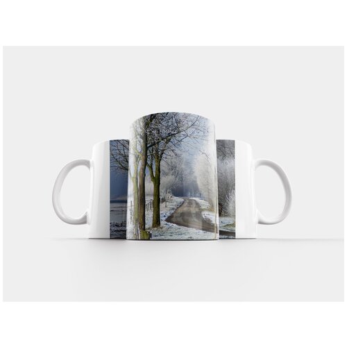 фото Кружка "зима, спелый, пейзаж" 320 мл lotsprints