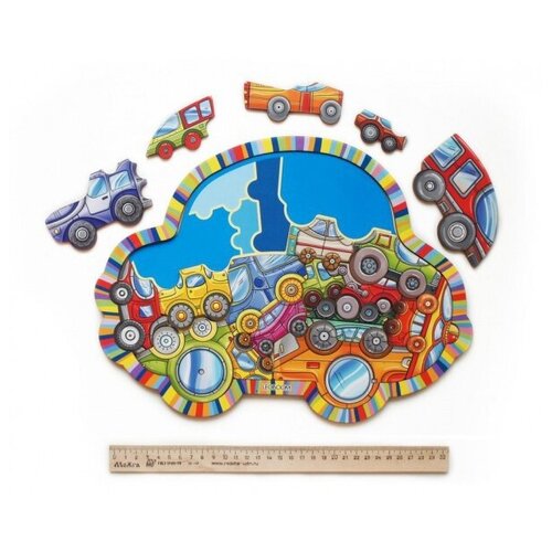 Пазл Машинки (Леобум)