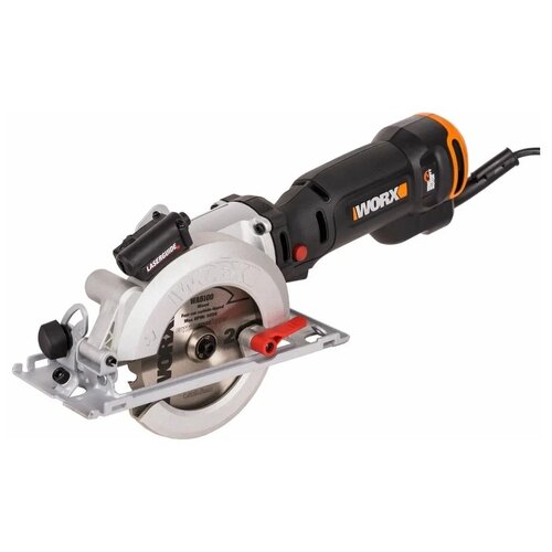 Дисковая пила Worx WX437, 800 Вт, черный/оранжевый дисковая пила worx wx425 1200 вт оранжевый