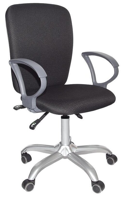 Офисное кресло CHAIRMAN 9801 BLACK ткань черный