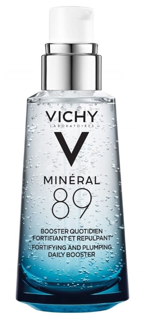 Гель-сыворотка ежедневный Vichy Mineral 89 для кожи, подверженной агрессивным внешним воздействиям, 50 мл