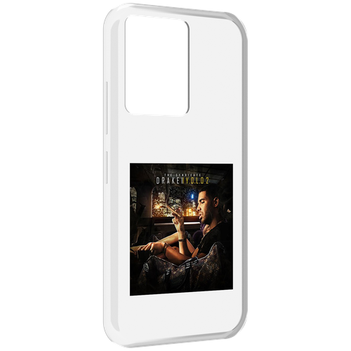 Чехол MyPads Drake - You Only Live Once 2 для Infinix Note 12 5G X671 / Note 12 Pro 5G задняя-панель-накладка-бампер