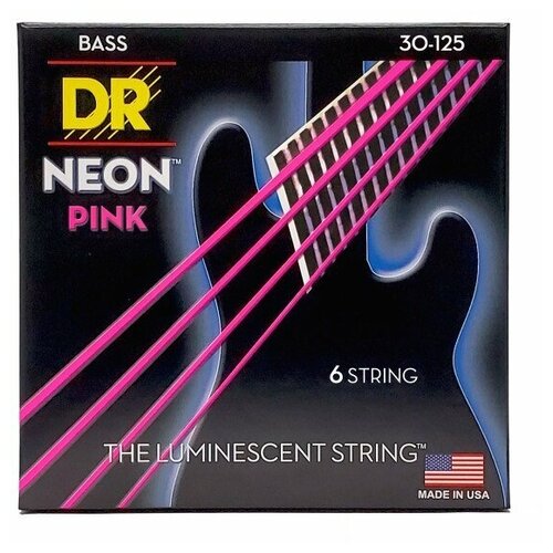 DR Strings NPB6-30 Струны для 6-струнной бас-гитары dr strings tmh6 30 струны для 6 струнной бас гитары