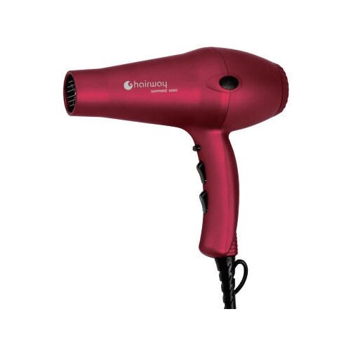 Фен для волос Hairway Sapphire Ionic 03039-07 красный 295000₽