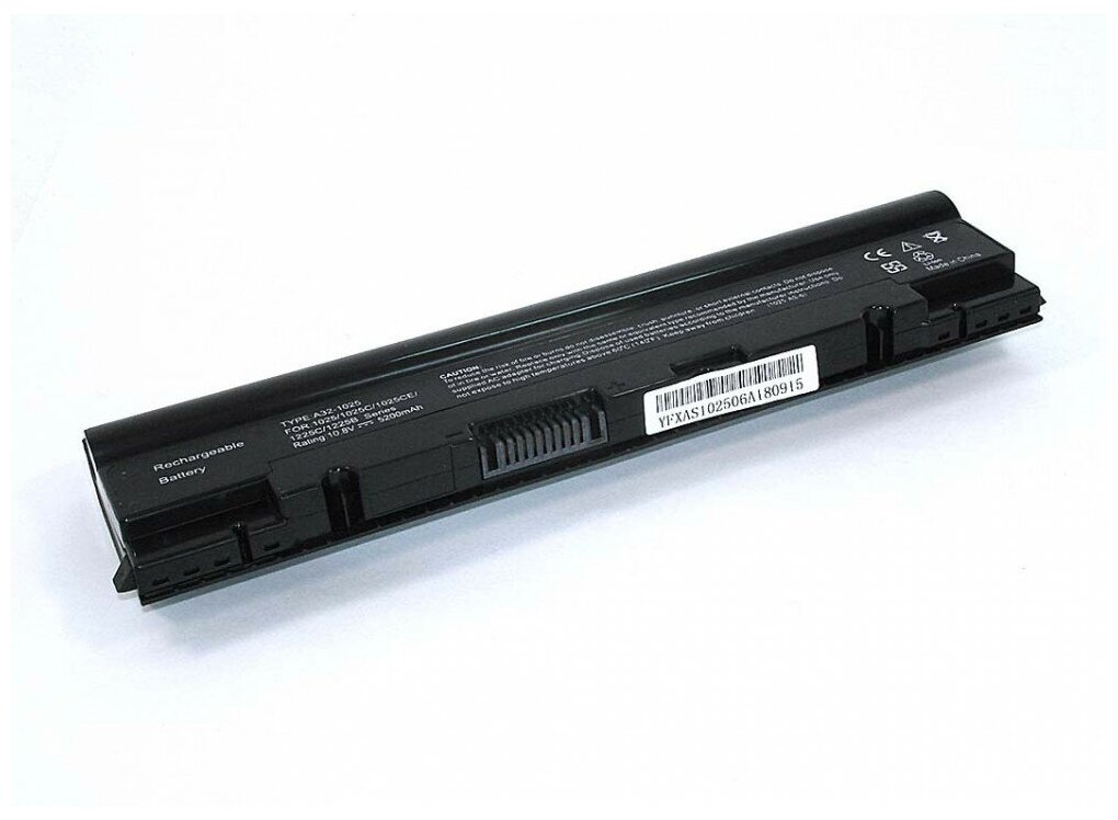 Аккумулятор (Батарея) для ноутбука Asus Eee PC 1025C A32-1025 10.8V 5200mAh REPLACEMENT черная