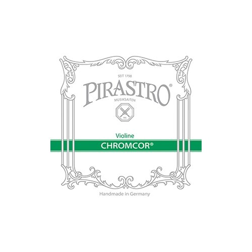 Набор струн Pirastro Chromcor 319320, 1 уп. 419321 evah violin d отдельная струна ре для скрипки синтетика серебро pirastro