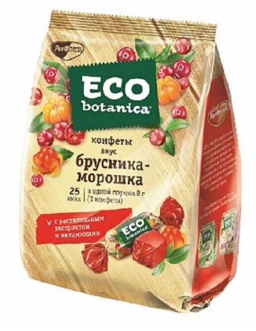 Мармелад Eco Botanica брусника-морошка 200 г