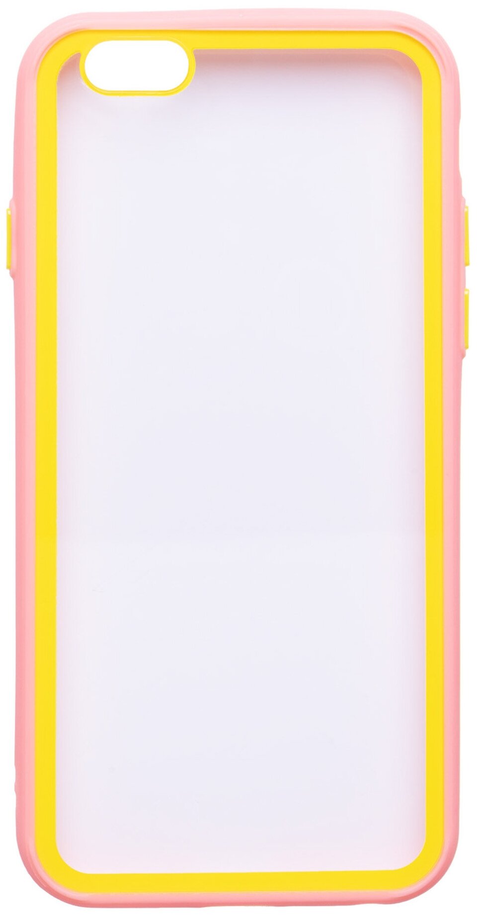 Чехол дизайнерский для Apple Iphone 6; Apple Iphone 6S. Розовая рамка.