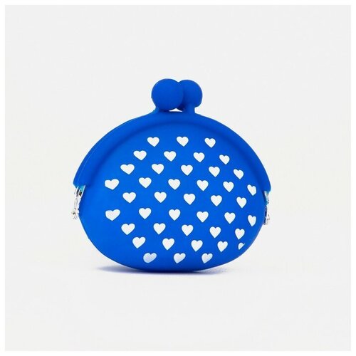 фото Кошелёк на фермуаре, цвет синий noname