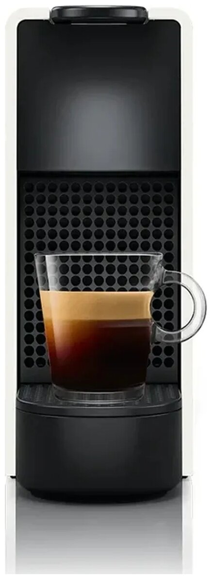 Кофемашина капсульного типа Nespresso Essenza Mini C30 White - фотография № 4